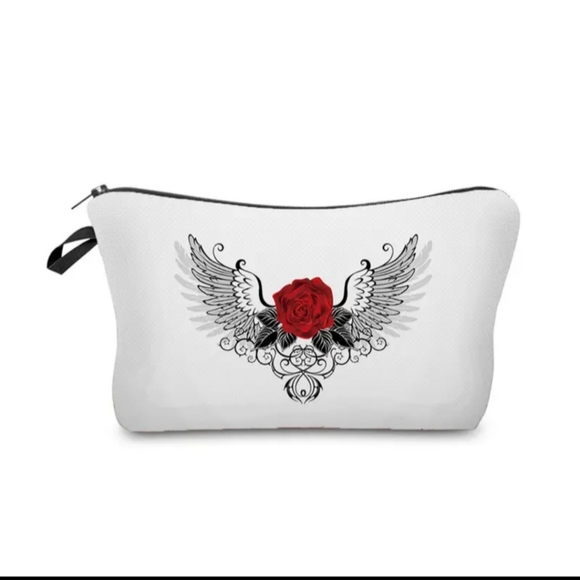 Red Rose Angel Cosmetics Bag - Picture 13 of 13